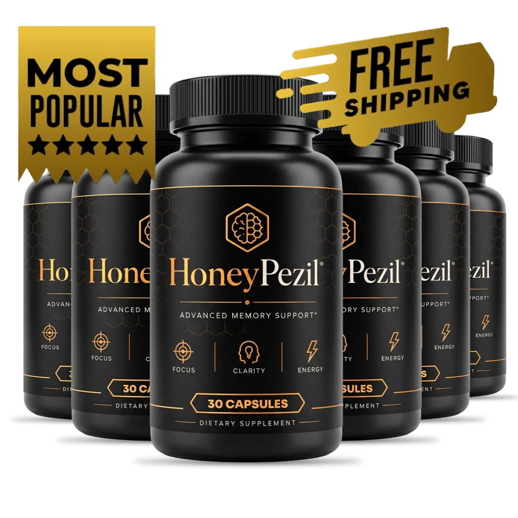 Honeypezil capsules bottles